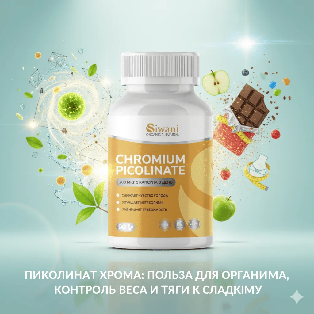 Контроль сахара и похудение без стресса: что даёт пиколинат хрома